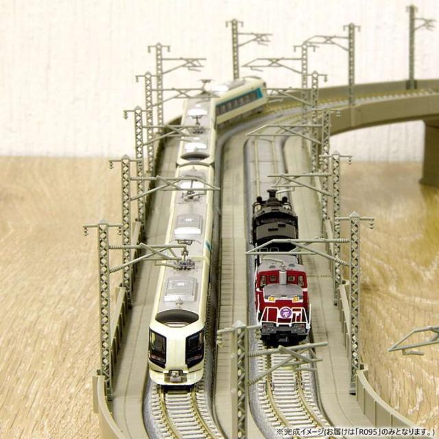 トイテック 複線高架線セット  R095 【直送品】 返品・キャンセル・他商品と同時購入は不可_3