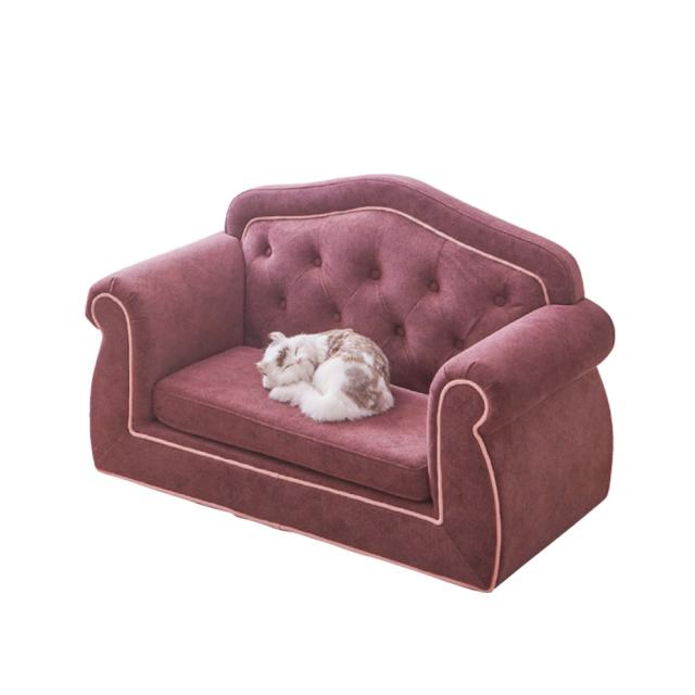 ゴージャスペットソファー PSO-1357 メーカー直送 ▼返品・キャンセル不可【他商品との同時購入不可】   の通販は 20,860円