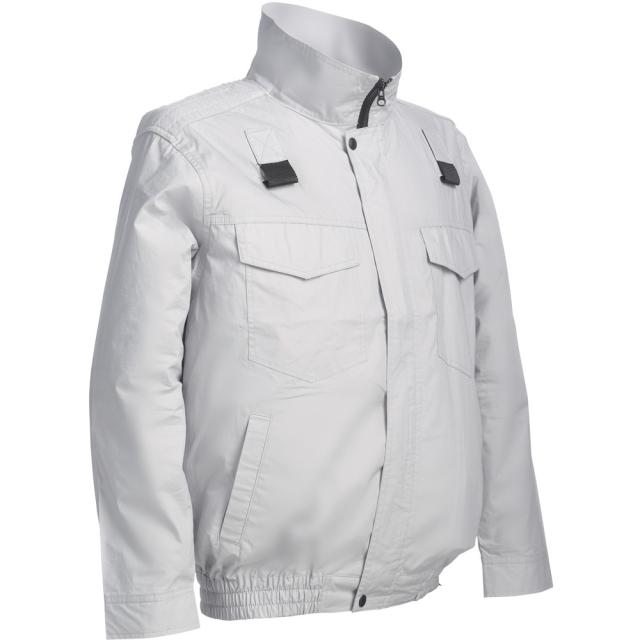 COOLING BLASTハーネス対応服地 シルバーグレー L 【直送品】 返品・キャンセル・他商品と同時購入は不可