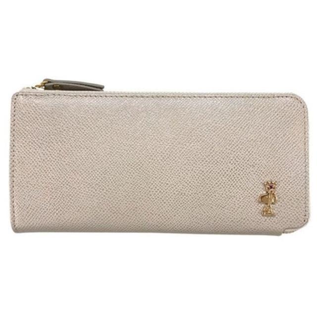 スヌーピーLC クラウン LFボックス長財布 牛革 SN0138 【直送品】 返品・キャンセル・他商品と同時購入は不可