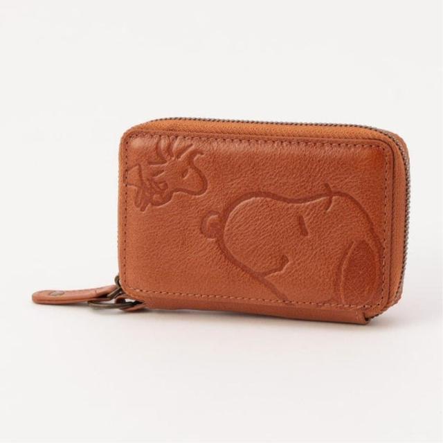 スヌーピーLC スマイル スマートキーケース 牛革 SN0146 【直送品】 返品・キャンセル・他商品と同時購入は不可