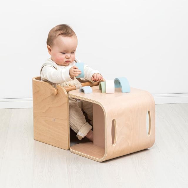ホップル コロコロベビーチェア アイボリー 【直送品】返品・キャンセル・他商品と同時購入不可