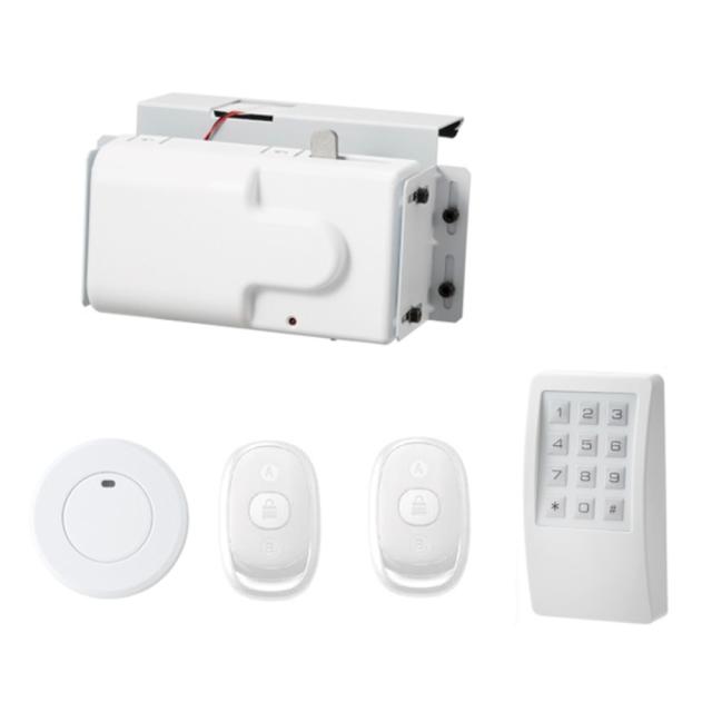 AMRKBR2W50ラクラク電子錠5点セット(41-50mm) メーカー直送 ▼返品・キャンセル不可【他商品との同時購入不可】   の通販は 78,001円