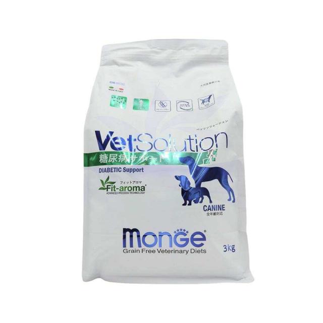 MONGE ベッツソリューション 犬用 糖尿病サポート 3kg