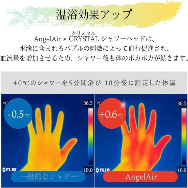 トーシン シャワーヘッド マイクロバブル 2WAY切替 節水 美容 毛穴洗浄 血行促進 クリア TH‐047‐C_4
