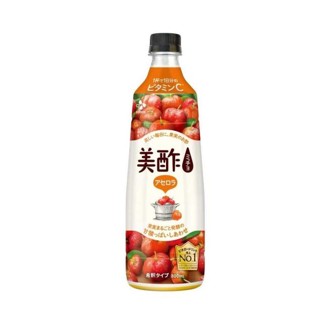 ◆CJ FOODS JAPAN 美酢（ミチョ） アセロラ 800ml   【12個仕かける】