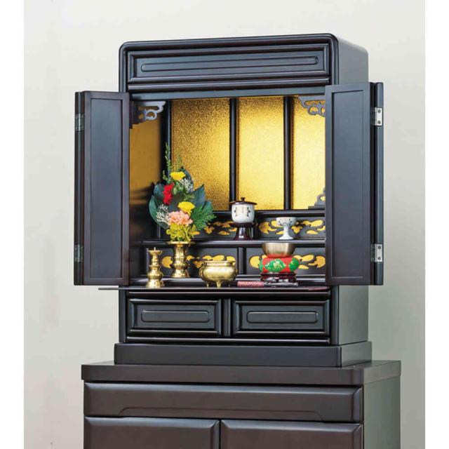 透かし彫り上置き仏壇 23号[0351120] 【直送品】 返品・キャンセル・他商品と同時購入は不可