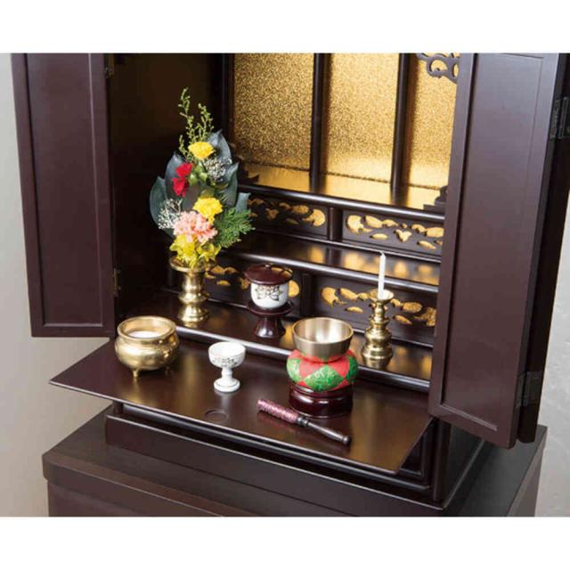 透かし彫り上置き仏壇 23号[0351120] 【直送品】 返品・キャンセル・他商品と同時購入は不可_4