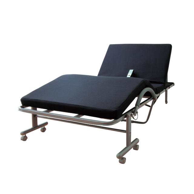メッシュ仕様収納式電動リクライニングベッド S[04029] 【直送品】 返品・キャンセル・他商品と同時購入は不可