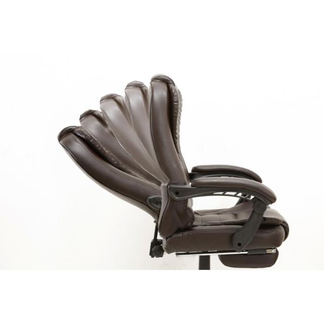 プレジデントリクライニングチェア ブラウン[0412620] 【直送品】 返品・キャンセル・他商品と同時購入は不可