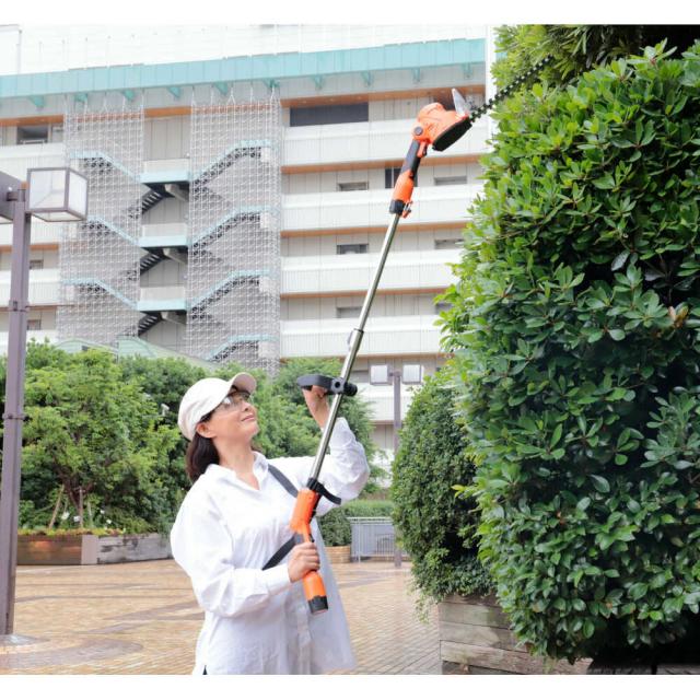 コードレス2way生垣・草刈りバリカン 9点セット[04203] 【直送品】 返品・キャンセル・他商品と同時購入は不可_1