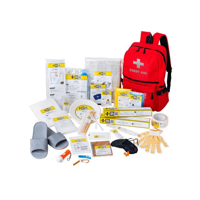 防災士が選んだオリジナル防災用品30点セットDX[04355] メーカー直送 ▼返品・キャンセル不可【他商品との同時購入不可】   の通販は 5,681円