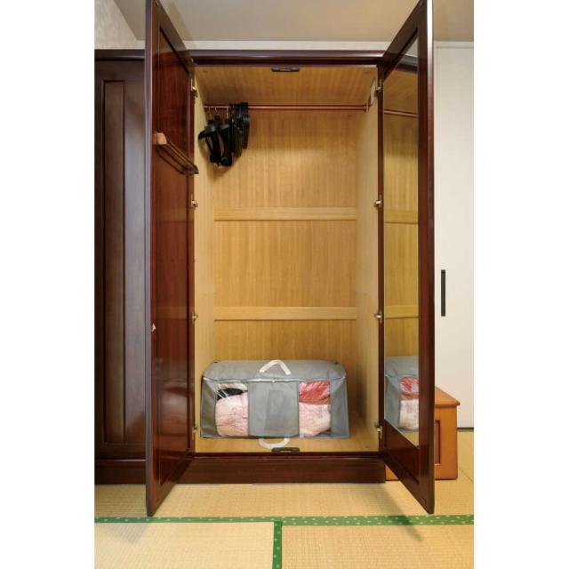 掃除機のいらない圧縮収納ボックス4個+竹炭シート[04383] 【直送品】 返品・キャンセル・他商品と同時購入は不可_7
