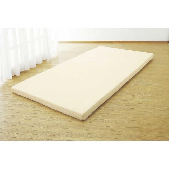 極厚高反発マットレス セミダブル アイボリー[0457410] 【直送品】 返品・キャンセル・他商品と同時購入は不可