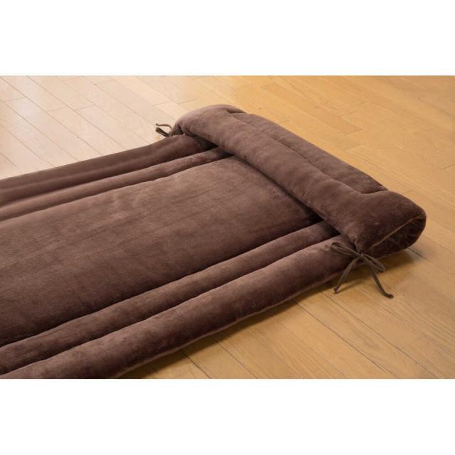 あったかフランネルごろ寝長座布団 2枚組[04643] 【直送品】 返品・キャンセル・他商品と同時購入は不可