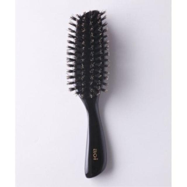 最高級猪毛ヘアブラシ 6行 HKSQ-T6 【直送品】 返品・キャンセル・他商品と同時購入は不可_1