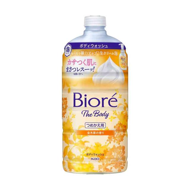 花王 ビオレ ザ ボディ 泡タイプ 金木犀の香り つめかえ用 780ml   【10個セット】