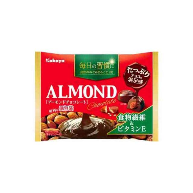◆カバヤ食品 アーモンド チョコレート 109g   【16個セット】