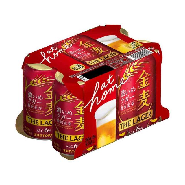 サントリー 金麦 ザ・ラガー 350ml×6本 【8個セット】 8,481円