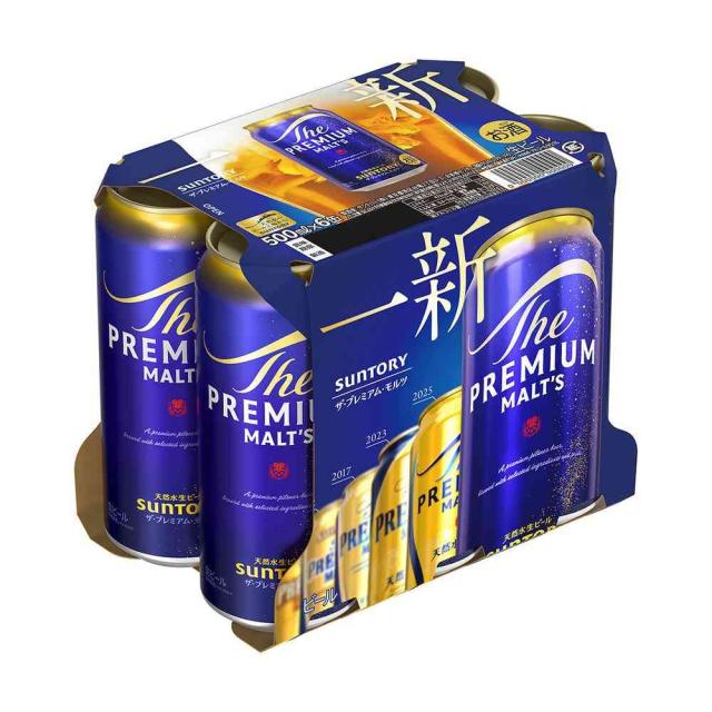 サントリー ザ・プレミアム・モルツ 500ml×6本   【8個セット】