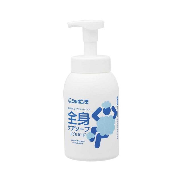 シャボン玉石けん 全身ケアソープ バブルガード 本体 570ml【12個セット】