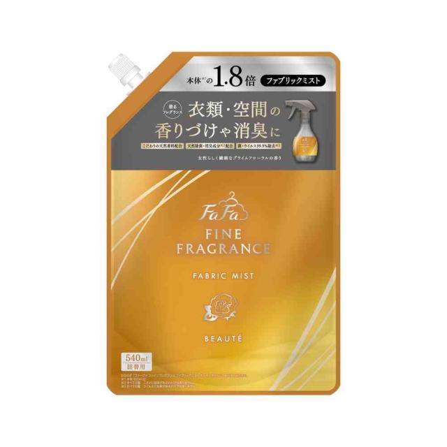 ファーファ ファインフレグランス ファブリックミスト ボーテ 詰め替え 540ml   【12個セット】