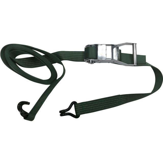 ユタカメイク ベルト荷締機コブラ 50mm×5m×1m Jフック 【直送品】 返品・キャンセル・他商品と同時購入は不可