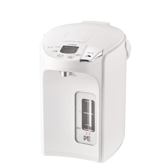 タイガー 蒸気レスVE 電気まほうびん 2.2L PIPG220WE メーカー直送 ▼返品・キャンセル不可【他商品と同時購入不可