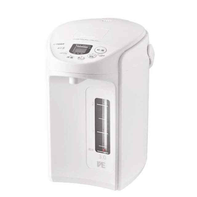 タイガー VE 電気まほうびん 3.0L PIQ-G300WC 【直送品】 返品・キャンセル・他商品と同時購入は不可 