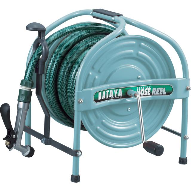 テツノホースリール（グリーン）21m防藻ホース HSA20NG 【直送品】 返品・キャンセル・他商品と同時購入は不可