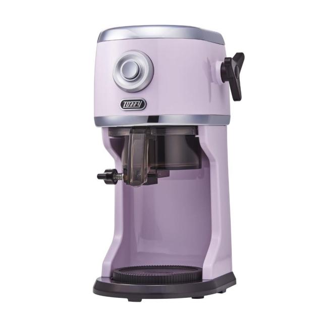Toffy コンパクト電動ふわふわかき氷器 K-IS14-LVM　メーカー直送 ▼返品・キャンセル不可【他商品との同時購入不可】