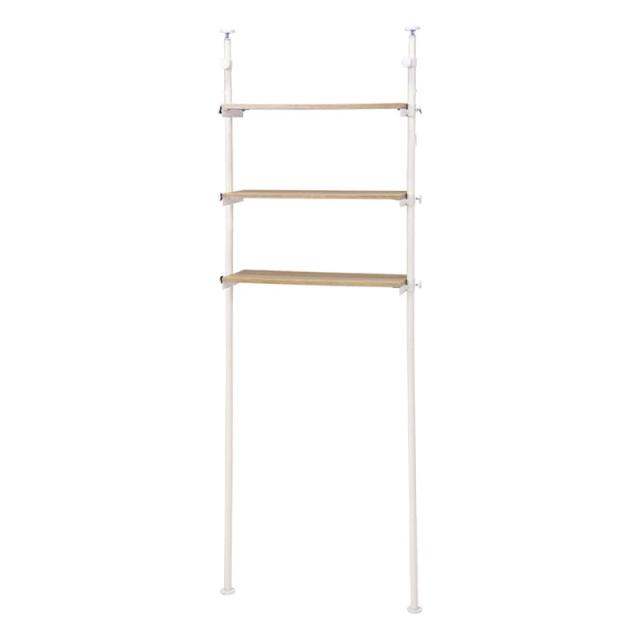 突っ張り洗濯機ラック KTR-3153WH 【直送品】 返品・キャンセル・他商品と同時購入は不可