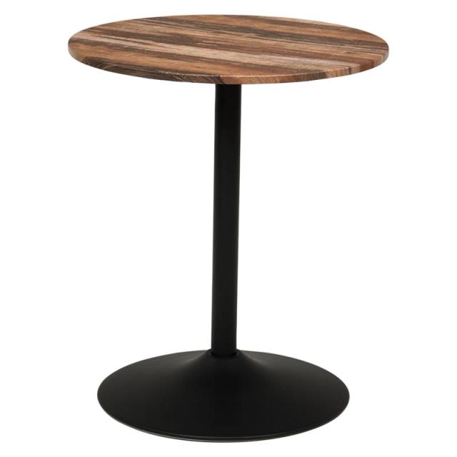 カフェテーブル（丸型） LT-4918LBR 【直送品】 返品・キャンセル・他商品と同時購入は不可