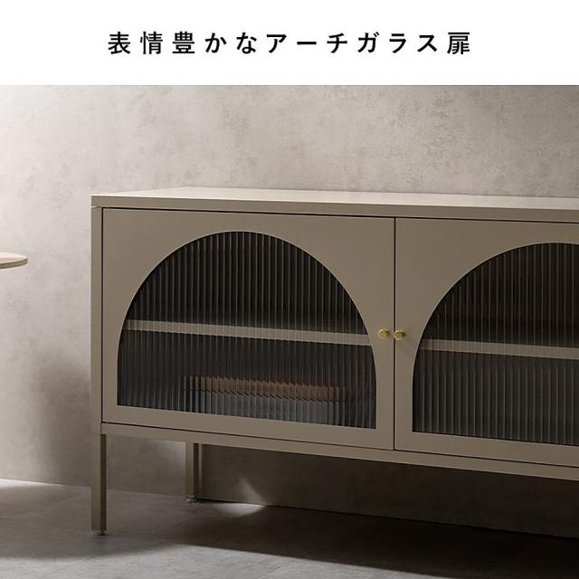 TV台 ムーン TV-1150 ホワイト 組立必要【直送品】 返品・キャンセル・他商品と同時購入は不可_3