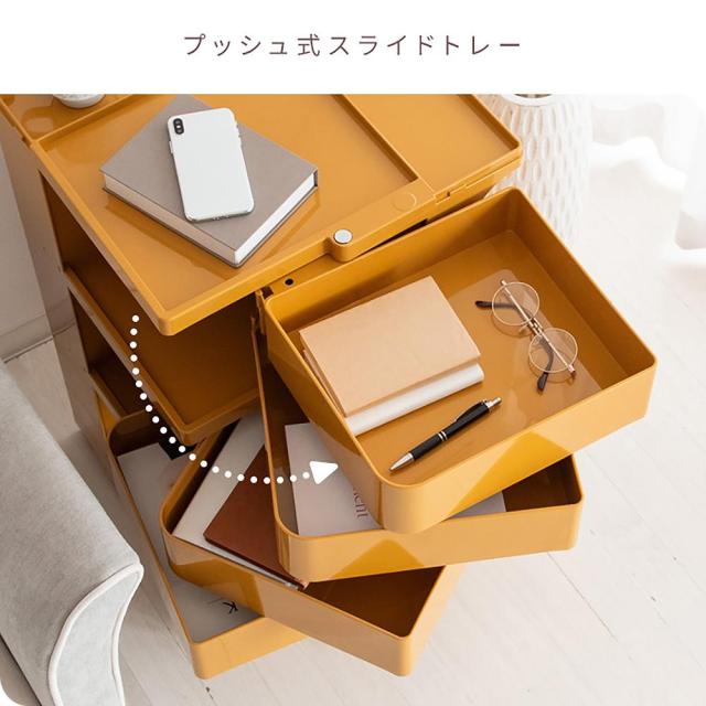 マルチワゴン プルーナ WG-H004 ネイビー 【直送品】 返品・キャンセル・他商品と同時購入は不可