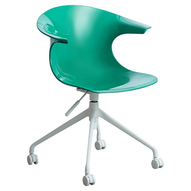 デスクチェア トイス CH-H207 グリーン 組立必要【直送品】 返品・キャンセル・他商品と同時購入は不可