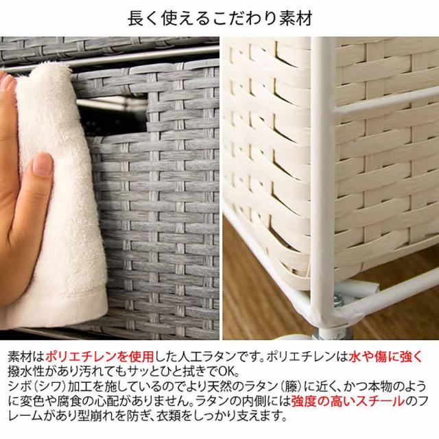 ランドリーチェスト ディアリオ RB-688 BL【直送品】 返品・キャンセル・他商品と同時購入は不可_2