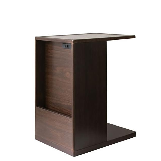 ソファサイドテーブル ポルテ ST-550 BR 組立必要【直送品】 返品・キャンセル・他商品と同時購入は不可