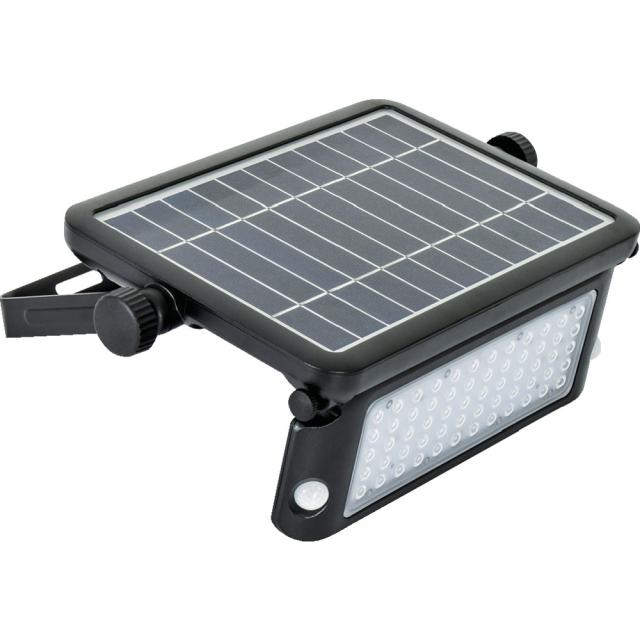 ソーラーLEDセンサーライト SOL10PIR60K 【直送品】 返品・キャンセル・他商品と同時購入は不可