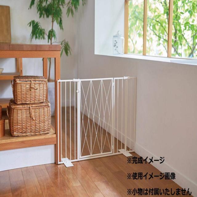 ペットゲート オーバル 扉タイプ ミルク S23-0649 【直送品】 返品・キャンセル・他商品と同時購入は不可_3