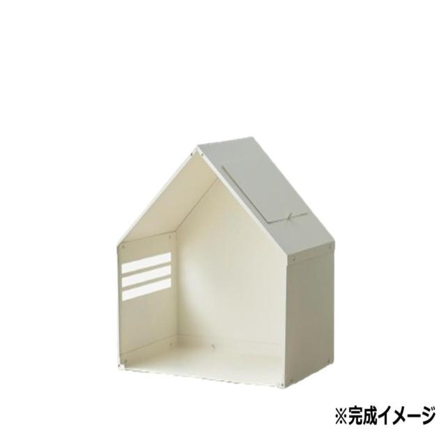 ペットハウス L ミルク S24-0553 【直送品】 返品・キャンセル・他商品と同時購入は不可_1