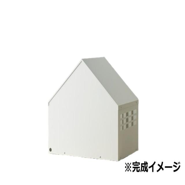 ペットハウス L ミルク S24-0553 【直送品】 返品・キャンセル・他商品と同時購入は不可_2