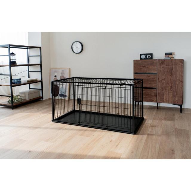 インテリアペットサークル 120-60屋根面 ブラック 【公式通販】