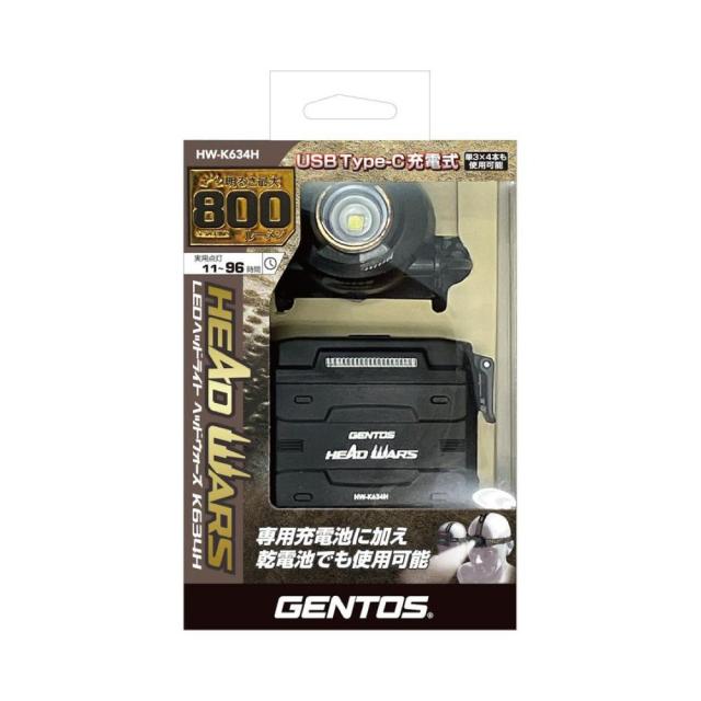 ジェントス ヘッドウォーズ HW-K634H