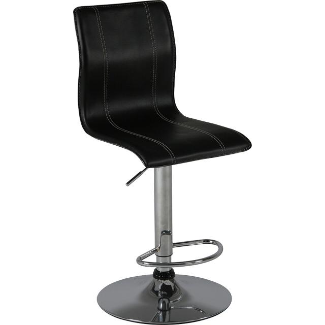 カウンターチェアー スタイル ハイ H1012BK 78223 【直送品】 返品・キャンセル・他商品と同時購入は不可