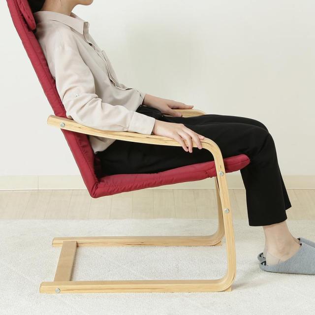リラックスチェアー スリム ワインレッド 84293 【直送品】 返品・キャンセル・他商品と同時購入は不可 リラックスチェアー スリム ワインレッド 84293 【直送品】 返品・キャンセル・他商品と同時購入は不可