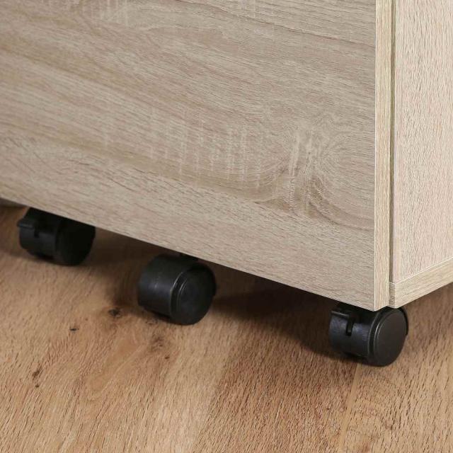 デスク2点セット ホワイトオーク 99256 【直送品】 返品・キャンセル・他商品と同時購入は不可