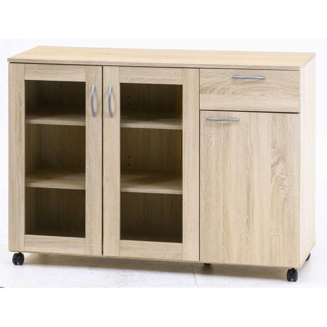 キッチン収納キャビネット 115×40 99904 【直送品】 返品・キャンセル・他商品と同時購入は不可