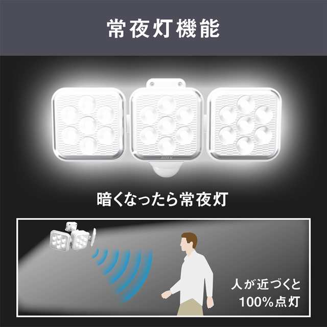 5W 3灯 フリーアーム式 S330L メーカー直送 ▼返品・キャンセル不可【他商品との同時購入不可】   の通販は
