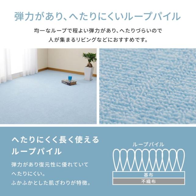 い草カーペット 柳川（やながわ） 本間8畳 【直送品】 返品・キャンセル・他商品と同時購入は不可 9,957円
